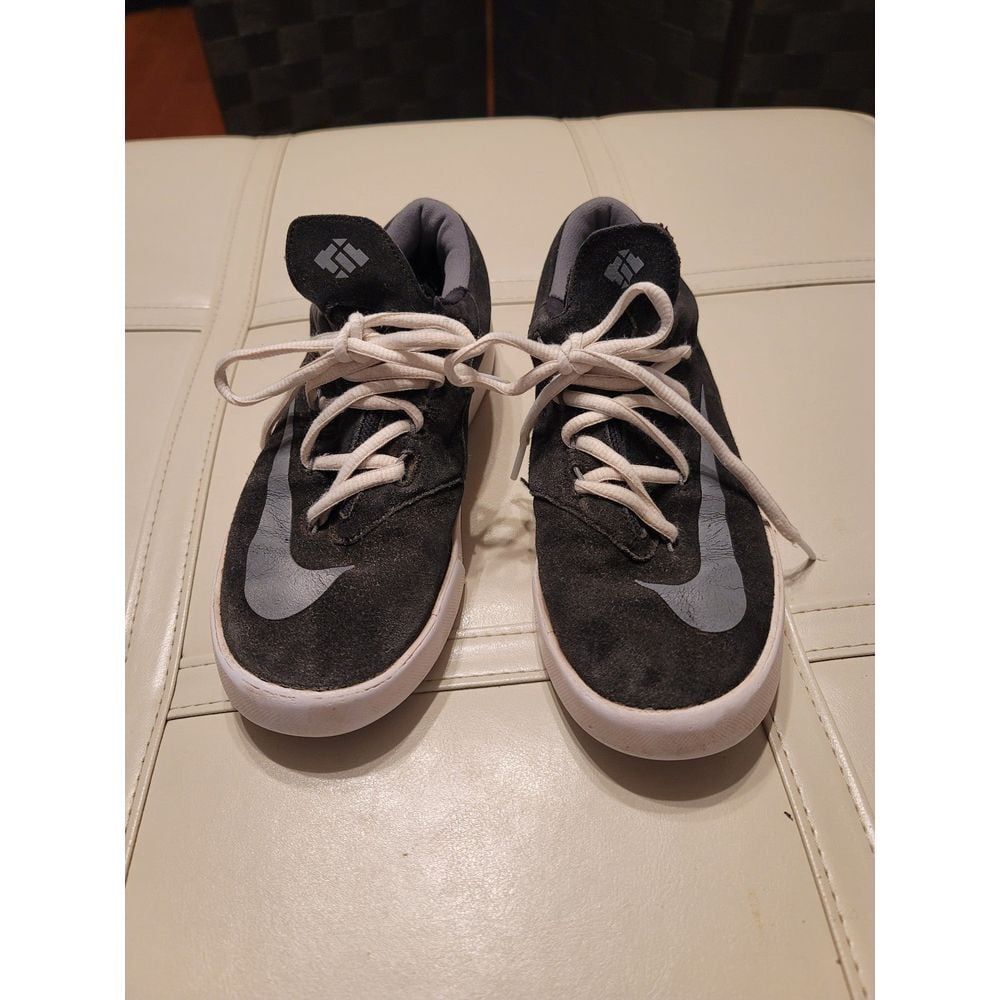 Nike KD Vulc GS Black and Cool Grey Boys sneakers size 5.5 Y